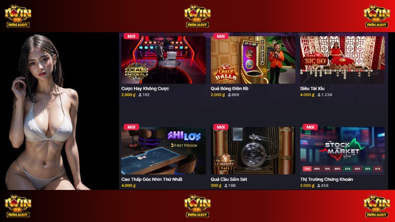 Điểm nổi bật của chuyên mục Live Casino tại iWin